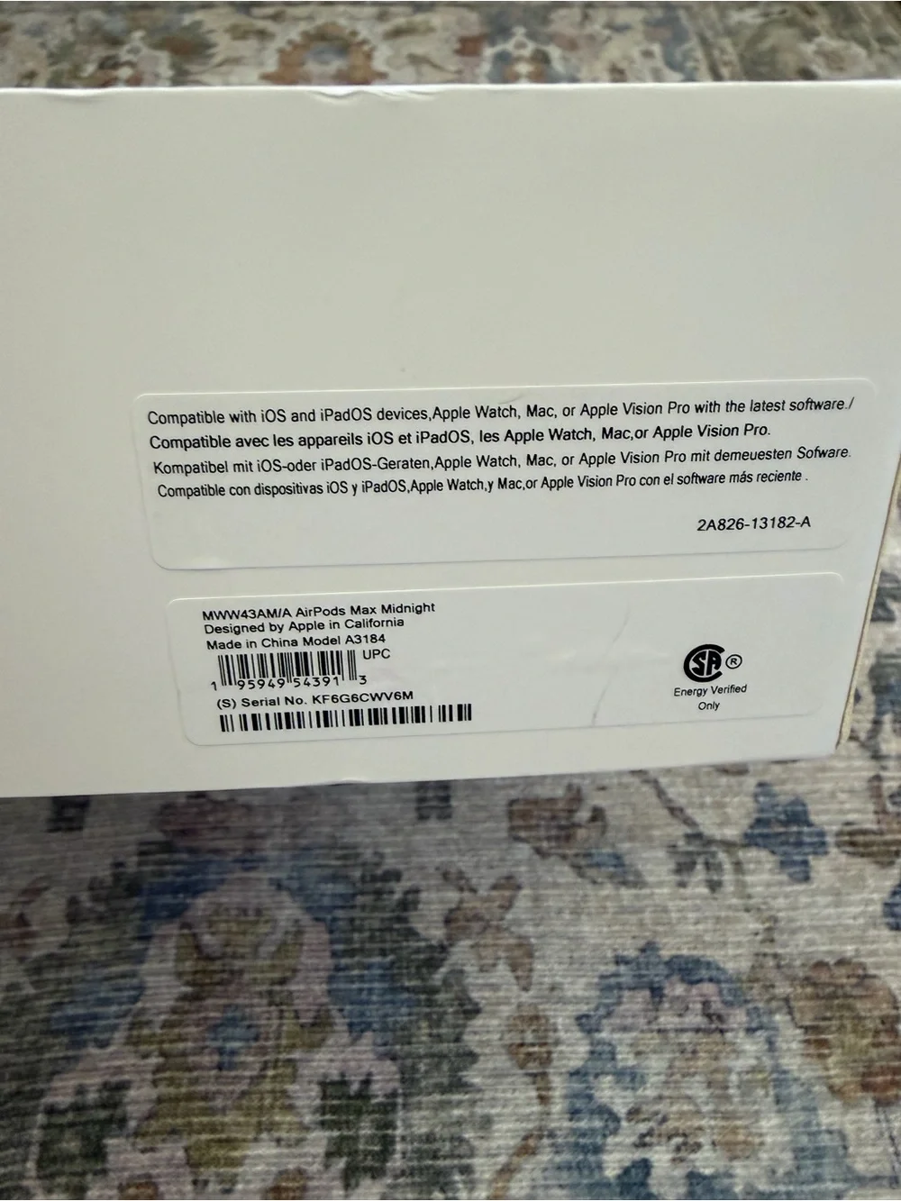 Fake Apple Airpod max black
